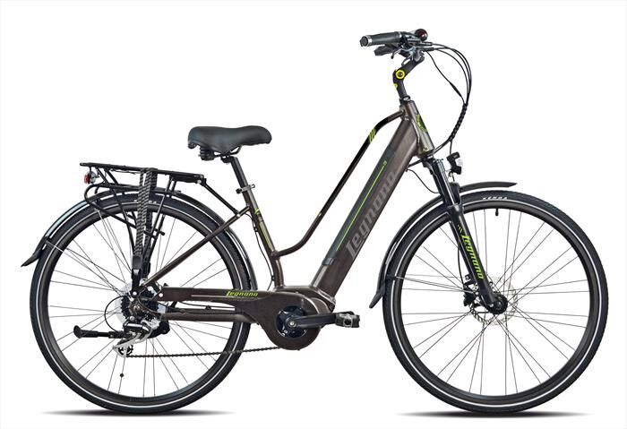 LEGNANO E-bike Terra Lady 48-grigio Scuro