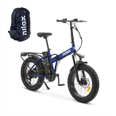 NILOX Fat Bike X8 Pro-blu NILOX Fat Bike X8 Pro-blu