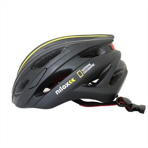 NILOX Casco Per Adulto Con Luce Led -ng-nero/giallo