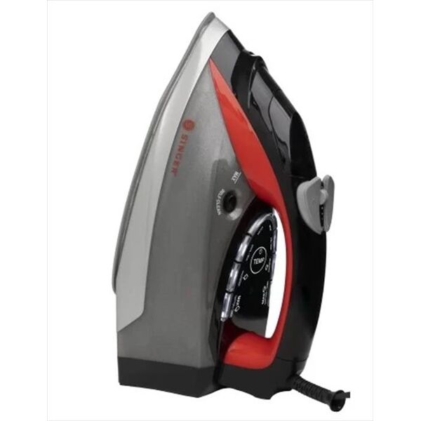 singer ferro da stiro a vapore steam logic plus 7070 f-nero,/grigio,/rosso