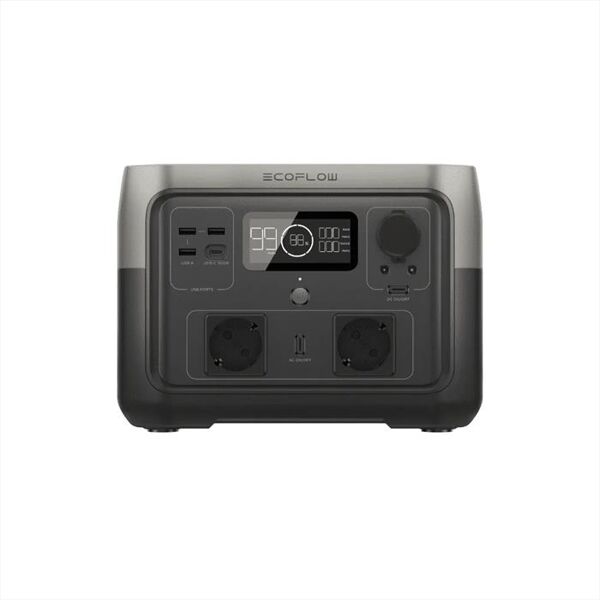 ecoflow river 2 max power station portatile-nero