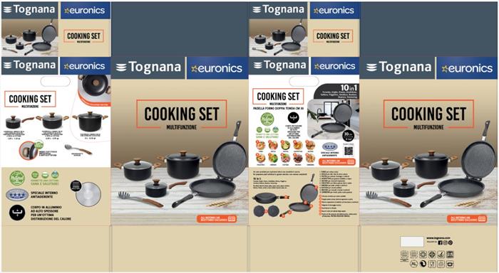 tognana set pasta cooking euronics grancuci past