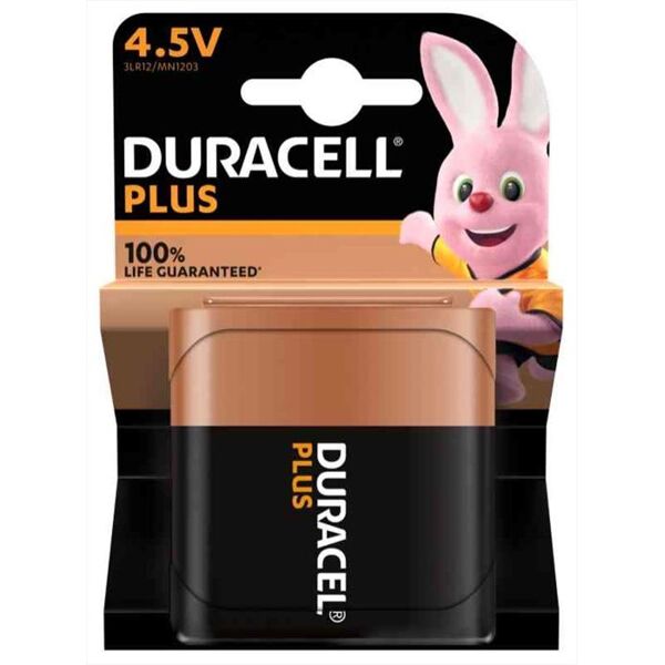 duracell plus 100 piatta(4,5v), 1 pila bl mn1203