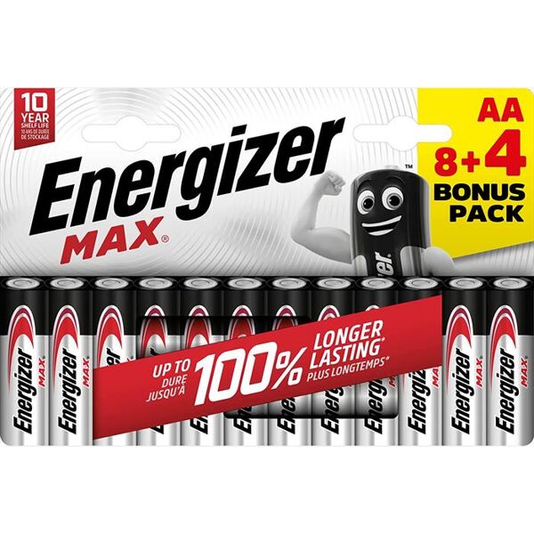 energizer max aa bp12 8 4 free