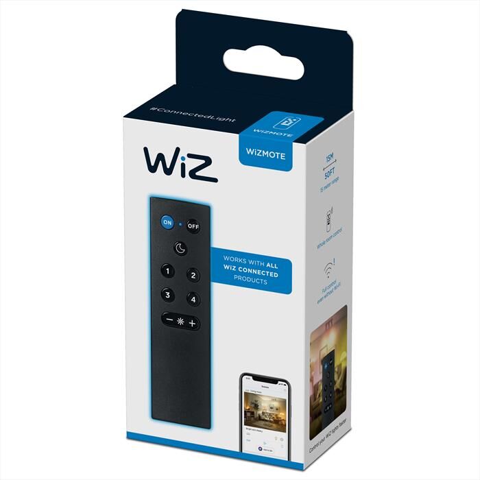 philips wiz remote control-nero