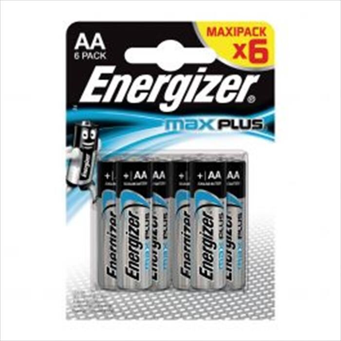 energizer max plus aa bp6 maxipack-multicolore