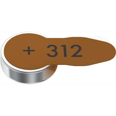Batteria per apparecchi acustici Varta 312 Zinc-Air - Potenza affidabile e duratura Batteria per apparecchi acustici Varta 312 Zinc-Air - Potenza affidabile e duratura