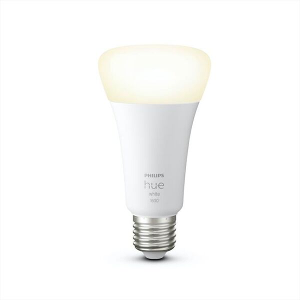 philips hue white lampadina e27 15.5w-luce bianca dimmerabile