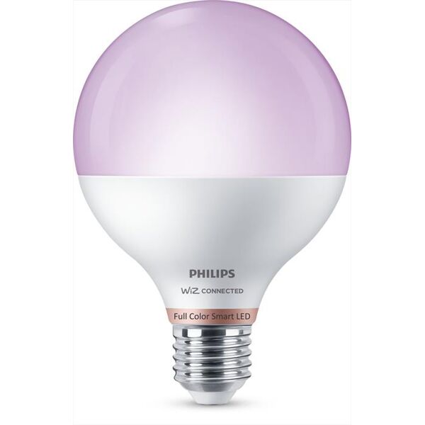 philips phi smart color globo smerigliata 75w e27