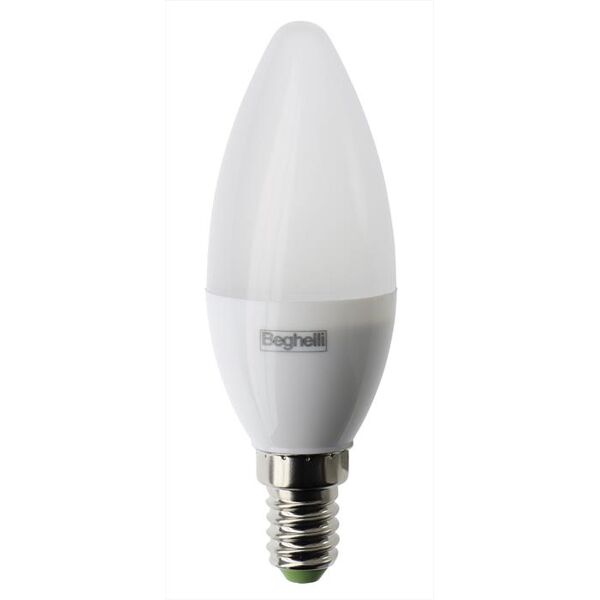 beghelli lampada a led liteled.6 oliva luce calda 4pz.-bianco