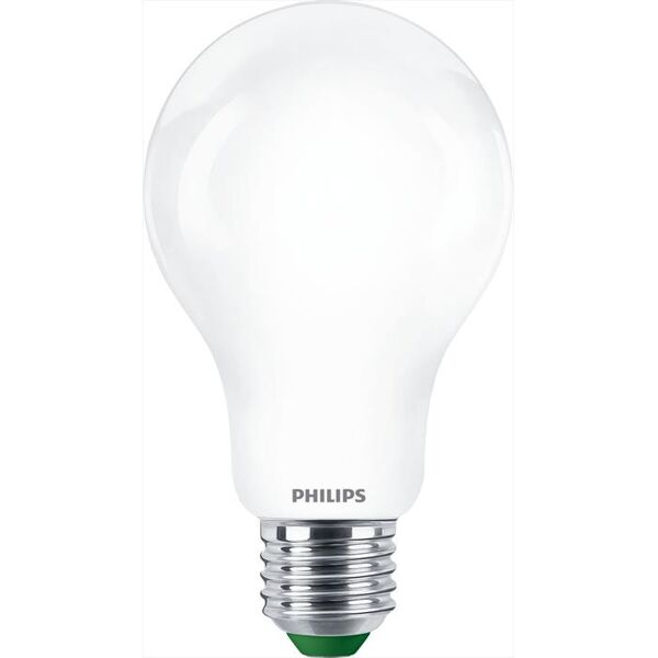 philips lampada a goccia, 7,3 w, e27, 50000 h, bianco