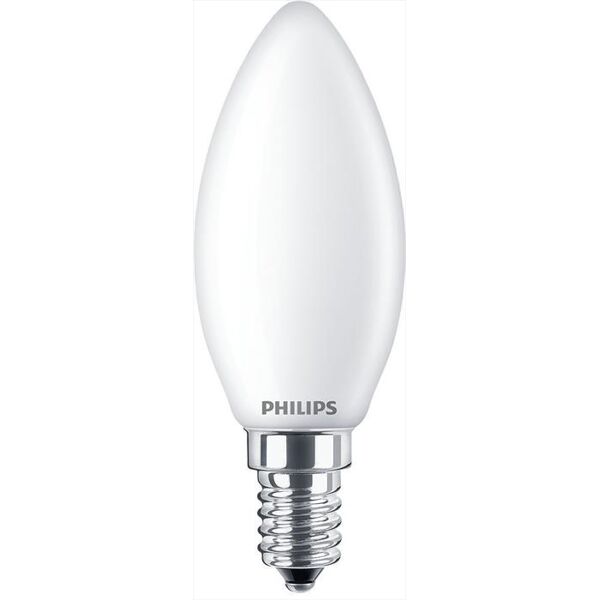 philips led oliva e sfera 4,3 w 40 w e14 luce bianca calda