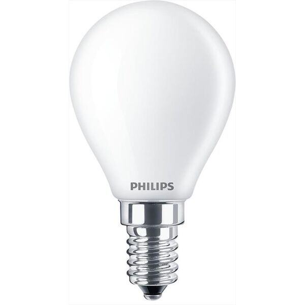 philips led oliva e sfera 4,3 w 40 w e14 luce bianca calda