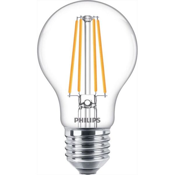 philips led lampadina 8,5 w 75 w e27 luce bianca calda