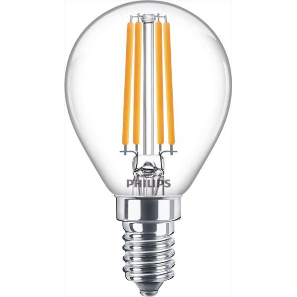 philips lampada a led sfera fil.e14 60w cld-white