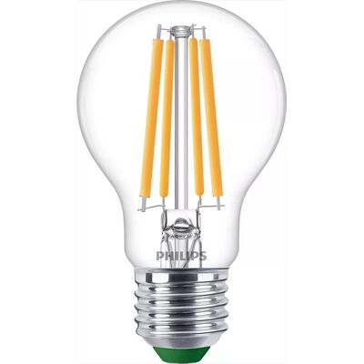 Philips Led Classe A Goccia Vetro Filam 60w E27 2700k-bianco Philips Led Classe A Goccia Vetro Filam 60w E27 2700k-bianco