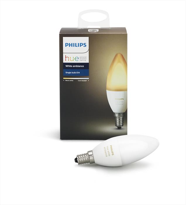 Philips Hue White Ambiance Lampadina E14 6w