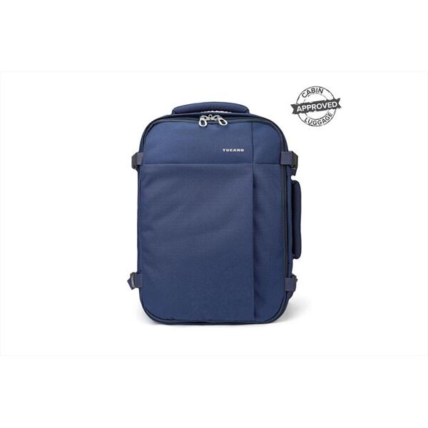 tucano tugo' zaino da viaggio, bagaglio a mano, 20l-blu