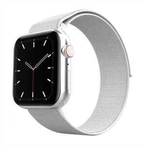 EVA FRUIT Cinturino Nylon Per Apple Watch Chius Strappo-bianco