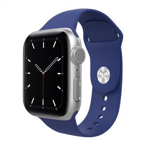 EVA FRUIT Cinturino Silicone Per Apple Watch Chius Bottone-blu