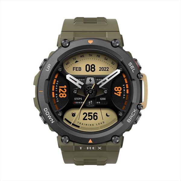 amazfit smart watch t-rex 2-wild green