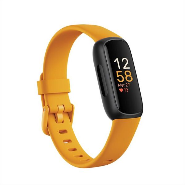 fitbit inspire 3 fb424bkyw-nero/ giallo senape