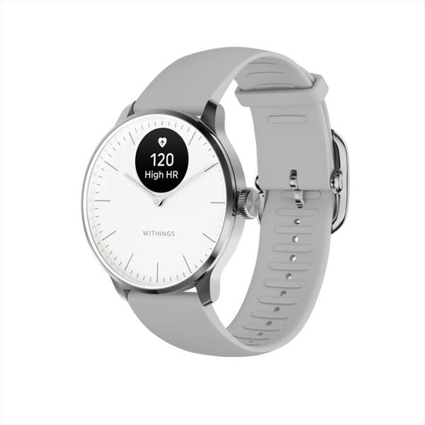 withings smart watch scanwatch light-white