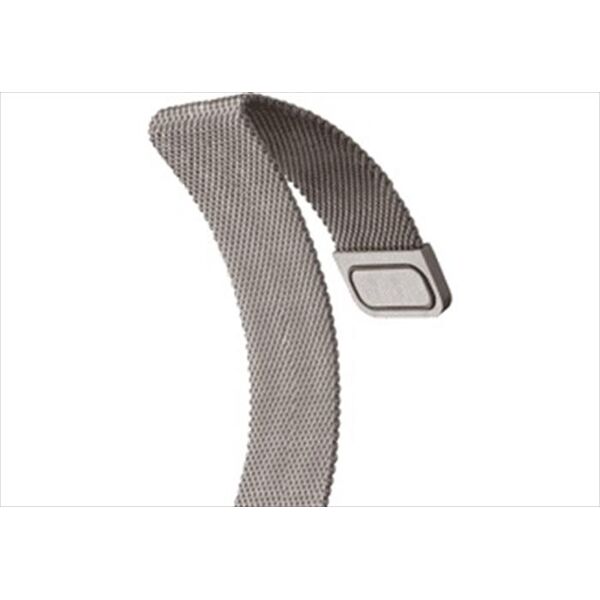 cellular line cinturino acciaio steelappwatch4244s apple watch-argento