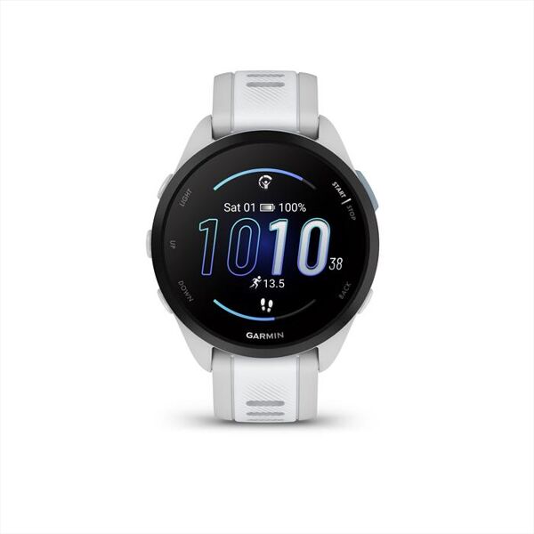 garmin smart watch forerunner 165-mist grey/whitestone