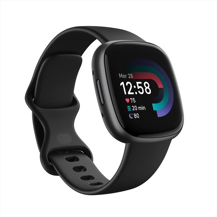 fitbit versa 4 fb523bkbk-nero/all grigio grafit