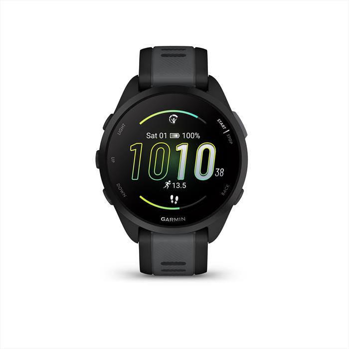 garmin smart watch forerunner 165-black/slate grey