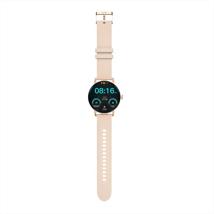 CELLY Trainerround2pk Smart Watch Con Chiamata Vocale-rosa