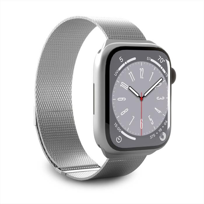PURO Cinturino Pumilaw44sil Apple Watch 42-44-45-49mm-argento