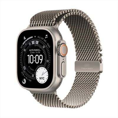 Apple Watch Ultra 3 Gps + Cellular 49mm Titanio Naturale-loop Milanese Titanio M Apple Watch Ultra 3 Gps + Cellular 49mm Titanio Naturale-loop Milanese Titanio M