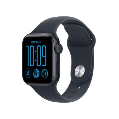 Apple Watch Se 3 Gps+cellular 40mm Alluminio Mezzanotte-sport Band Blu Marino M/l Apple Watch Se 3 Gps+cellular 40mm Alluminio Mezzanotte-sport Band Blu Marino M/l