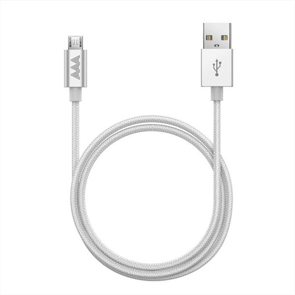 aaamaze micro usb cable 1m-silver