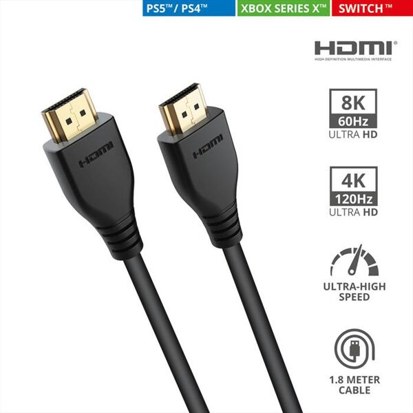 trust gxt731 ruza high speed hdmi cable-black