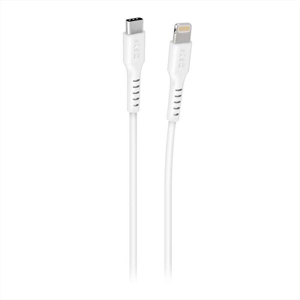 sbs cavo ligthning tecableligtc3w-bianco