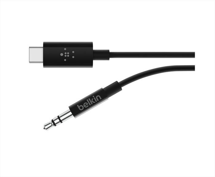 belkin cavo audio 3.5mm con connettore usb-c 0,9 m-nero