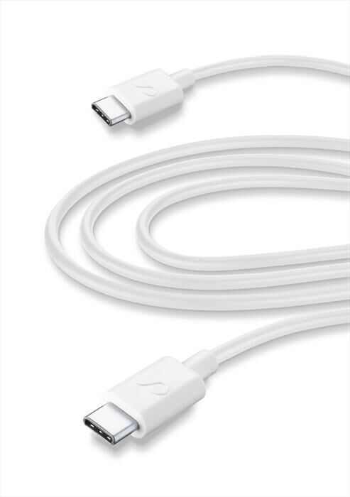 Cellular Line Usbdatacusbc2c3mw Cavo Dati-usb-c To Usb-c-3 Mt-bianco