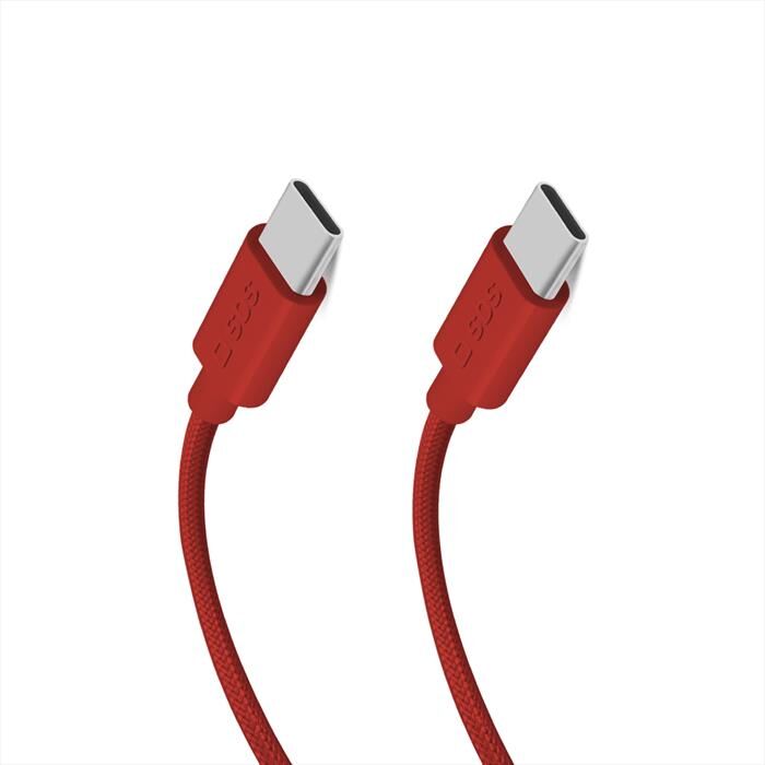 SBS Cavo Tecabletissuetccr Per I Dispositivi Con Usb-c-rosso