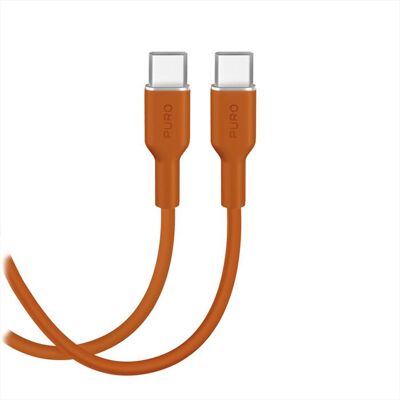PURO Cavo Icon Da Usb-c A Usb-c, 1.5m-arancione PURO Cavo Icon Da Usb-c A Usb-c, 1.5m-arancione