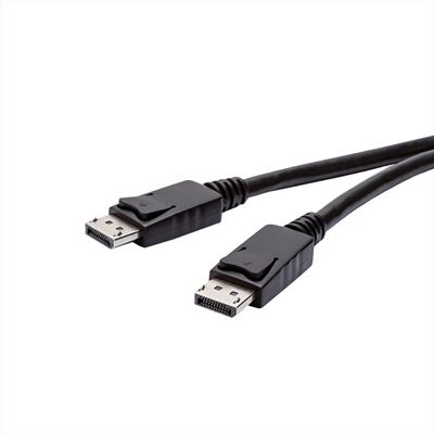 SBS Displayport Cavo Dp-plug <-> Dp-plug 1m Black-nero SBS Displayport Cavo Dp-plug <-> Dp-plug 1m Black-nero