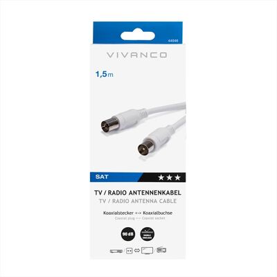 SBS Cavo Antenna Connection 1.5m-bianco SBS Cavo Antenna Connection 1.5m-bianco
