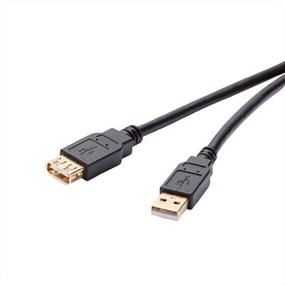 SBS Usb 2.0 Extension Cavo Am-af 2.0m-nero SBS Usb 2.0 Extension Cavo Am-af 2.0m-nero