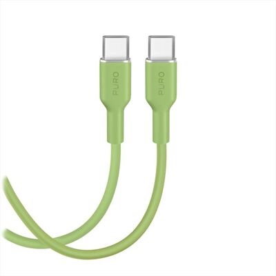 PURO Cavo Icon Da Usb-c A Usb-c, 1.5m-salted Lime PURO Cavo Icon Da Usb-c A Usb-c, 1.5m-salted Lime