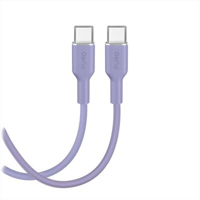 PURO Cavo Icon Da Usb-c A Usb-c, 1.5m-lavander Blue PURO Cavo Icon Da Usb-c A Usb-c, 1.5m-lavander Blue