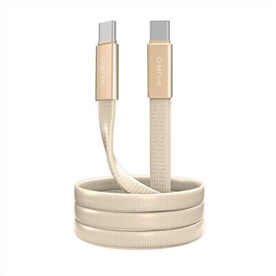 PURO Cavo Slim Air 60w 1mt-oro PURO Cavo Slim Air 60w 1mt-oro
