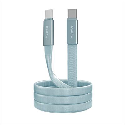 PURO Cavo Slim Air 60w 1mt-azzurro PURO Cavo Slim Air 60w 1mt-azzurro