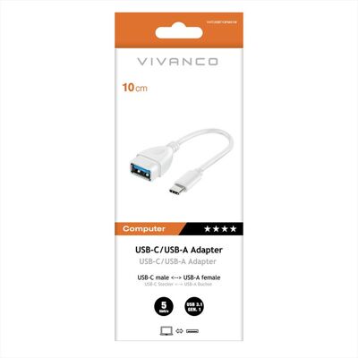 SBS Cavo Adattatore Usb Tipo-c Con Connettore Usb-c M-bianco SBS Cavo Adattatore Usb Tipo-c Con Connettore Usb-c M-bianco